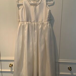 Elegant White Kids Dress